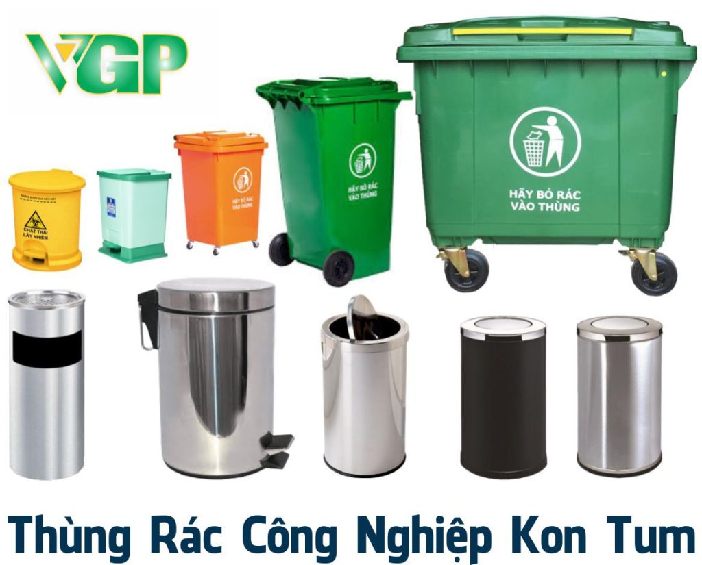 Thùng rác nhựa Kon Tum